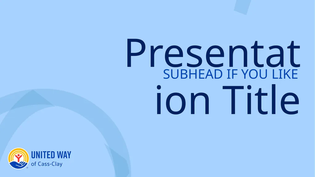 Welcome! Presentation Title SUBHEAD IF YOU LIKE - slide 2 of 11