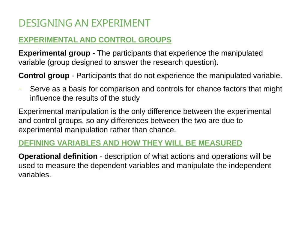 Chapter 2 PSYCHOLOGICAL RESEARCH PowerPoint Image - slide 20 of 34