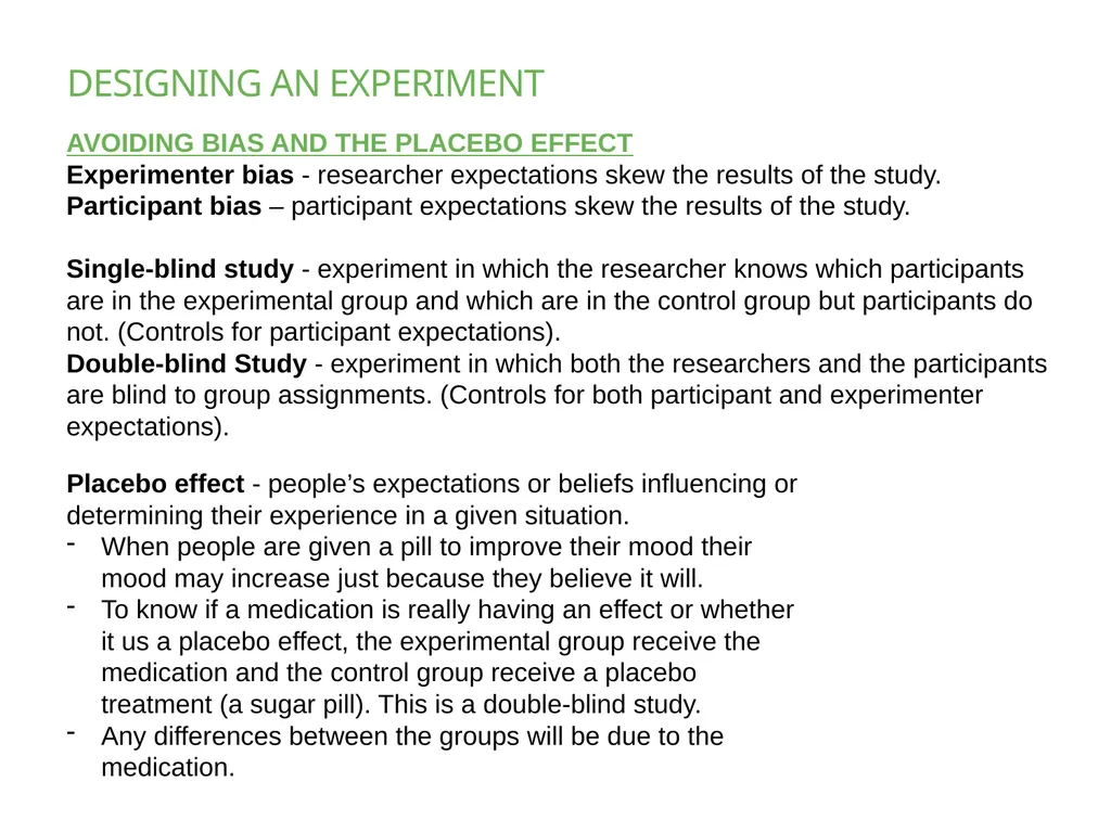 Chapter 2 PSYCHOLOGICAL RESEARCH PowerPoint Image - slide 21 of 34
