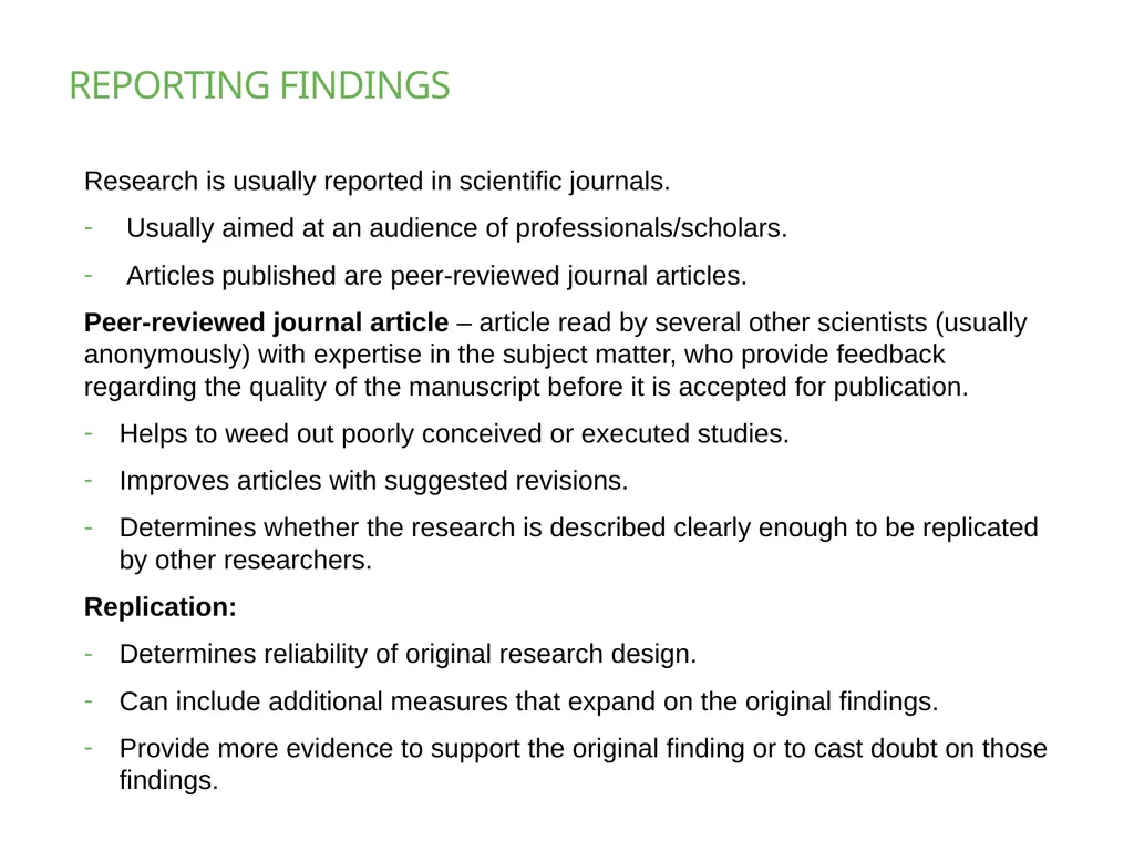 Chapter 2 PSYCHOLOGICAL RESEARCH PowerPoint Image - slide 28 of 34