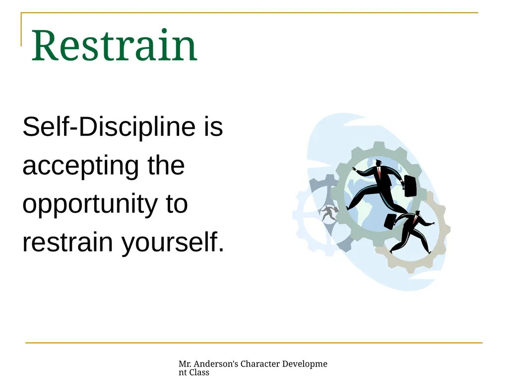 Mr. Anderson's Character Development Class - slide 10 of 31