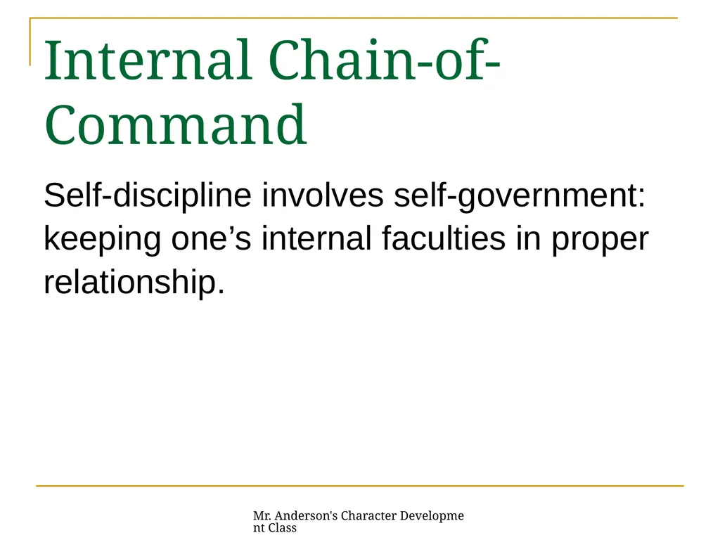 Mr. Anderson's Character Development Class - slide 17 of 31