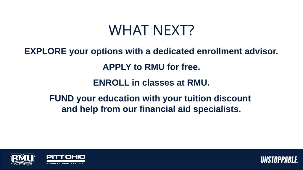 WHY WE’RE HERE Exclusive 15% tuition discount for - slide 14 of 15