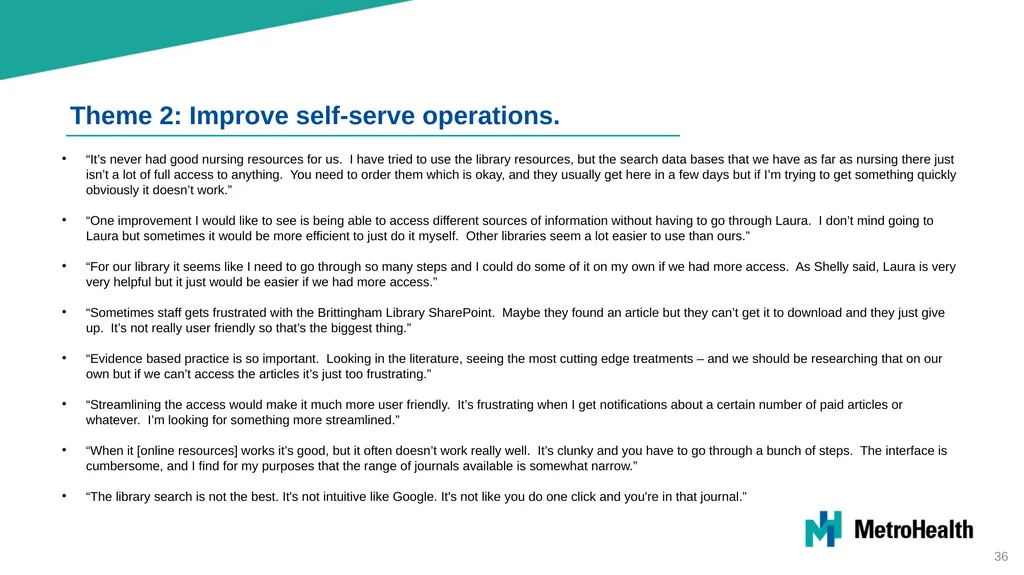 Brittingham Memorial Library Strategic Planning - slide 36 of 42