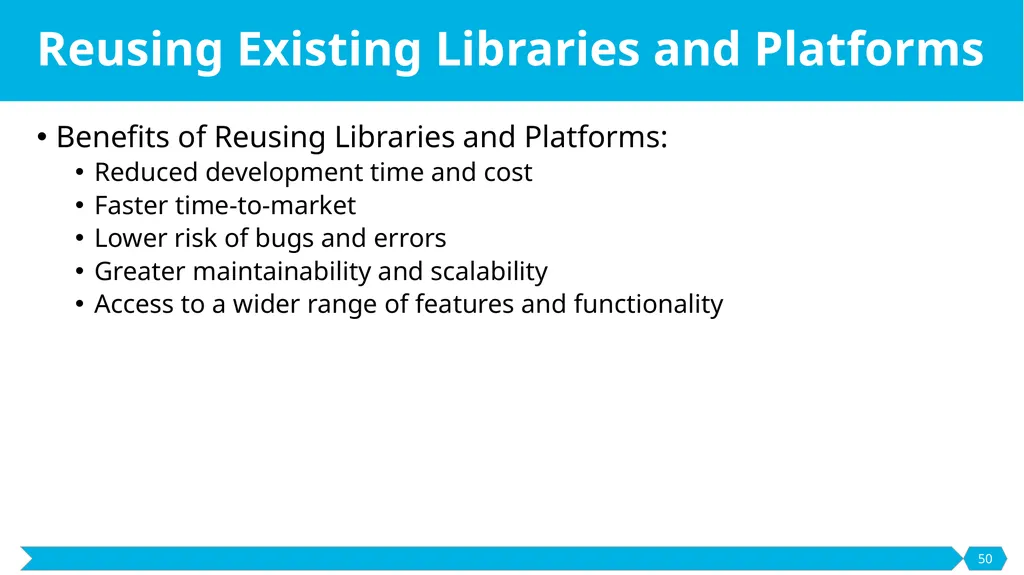 Development and Prototyping SE495: Software - slide 50 of 70
