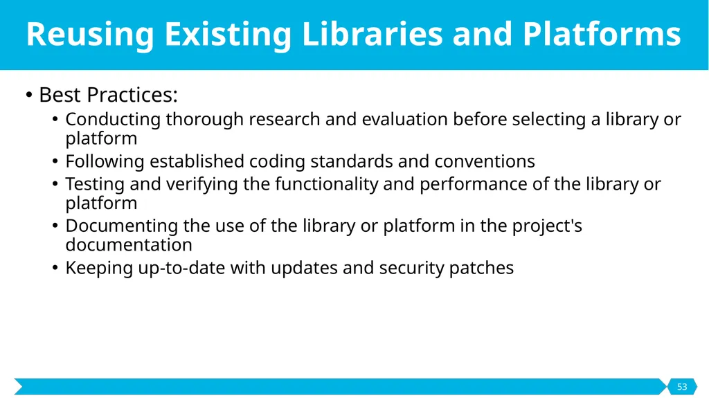 Development and Prototyping SE495: Software - slide 53 of 70