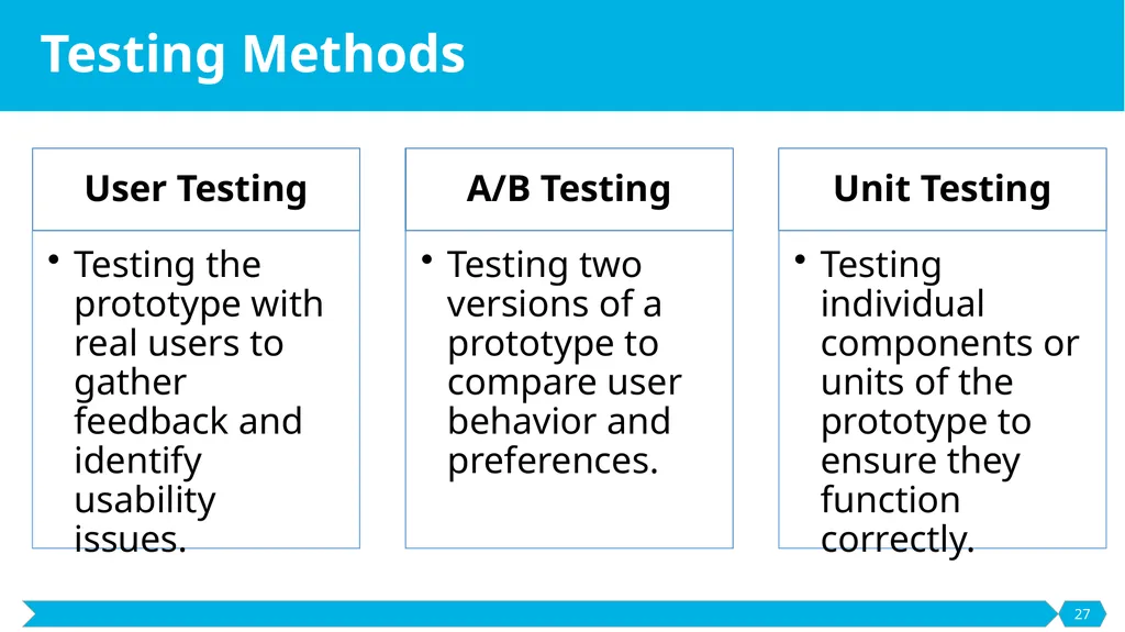 Development and Prototyping SE495: Software - slide 27 of 70