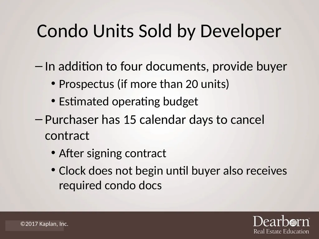 Florida Real Estate Principles, Practices & Law - slide 29 of 36