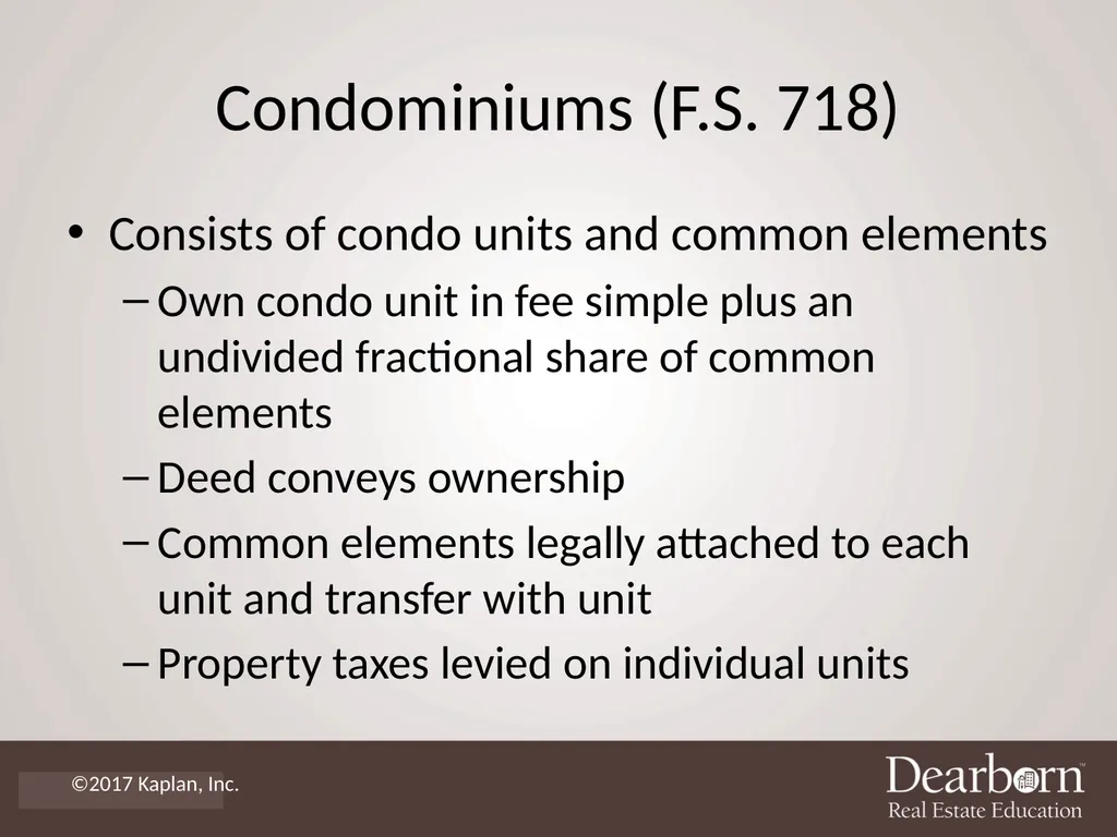 Florida Real Estate Principles, Practices & Law - slide 27 of 36