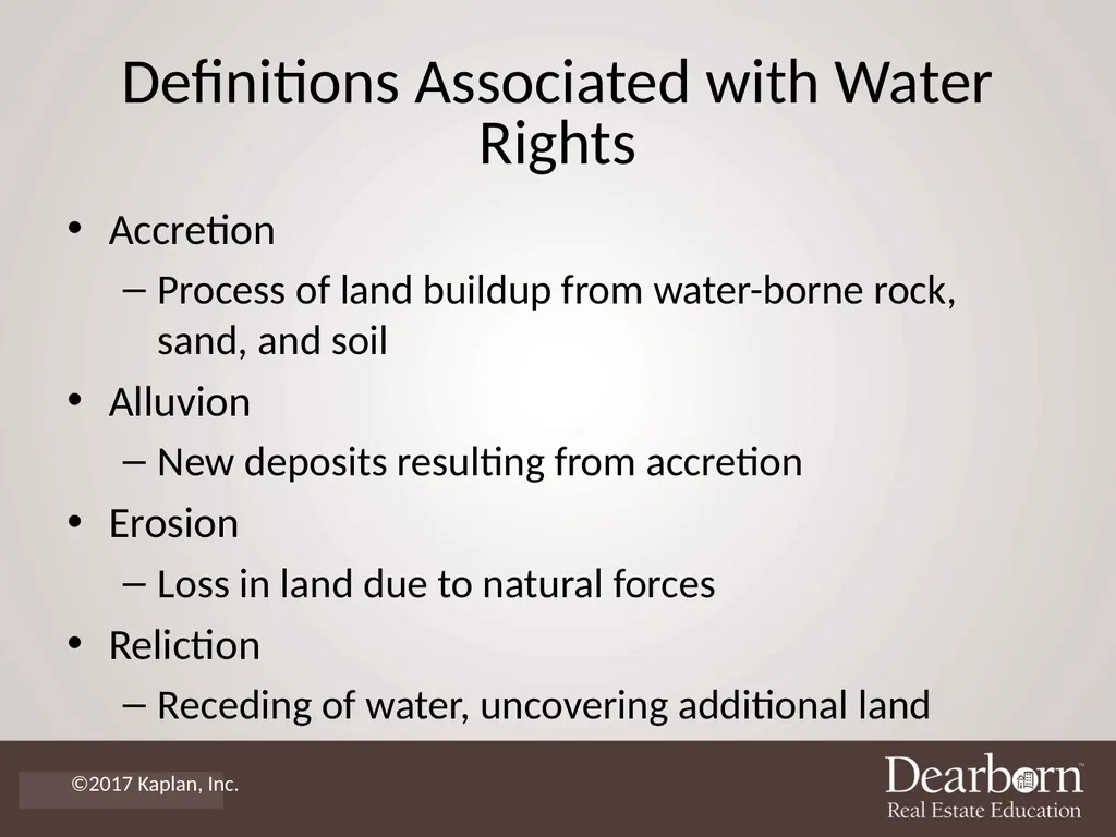 Florida Real Estate Principles, Practices & Law - slide 6 of 36