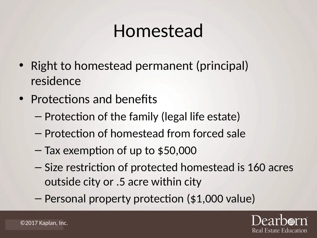 Florida Real Estate Principles, Practices & Law - slide 16 of 36