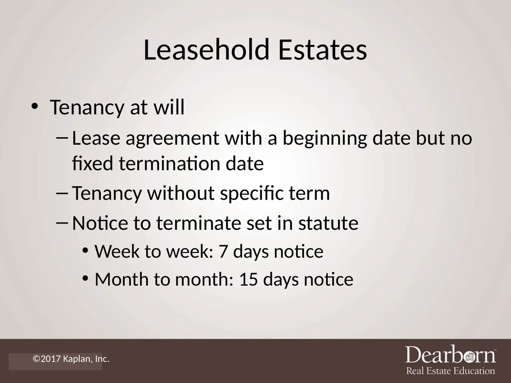 Florida Real Estate Principles, Practices & Law - slide 19 of 36