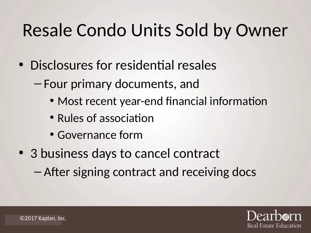 Florida Real Estate Principles, Practices & Law - slide 30 of 36