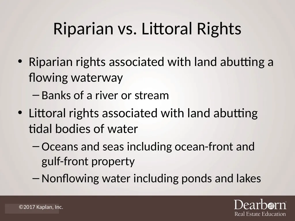 Florida Real Estate Principles, Practices & Law - slide 5 of 36