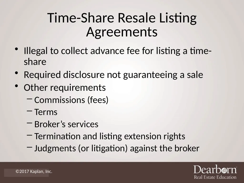 Florida Real Estate Principles, Practices & Law - slide 33 of 36