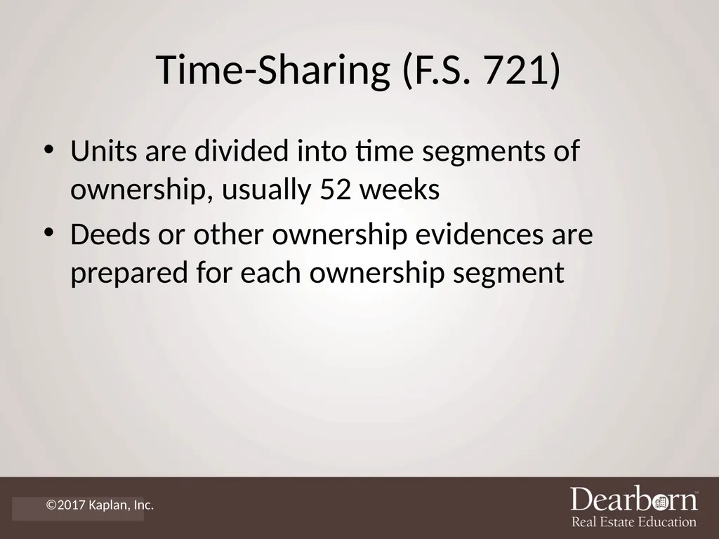Florida Real Estate Principles, Practices & Law - slide 31 of 36