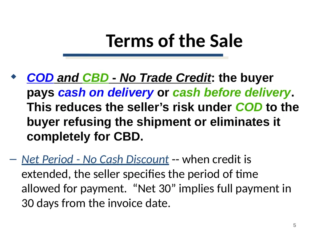 Short-Term Financing Spontaneous Financing - slide 5 of 38