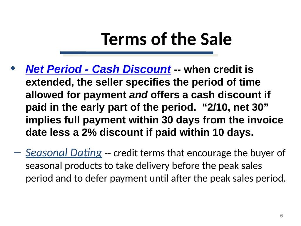 Short-Term Financing Spontaneous Financing - slide 6 of 38