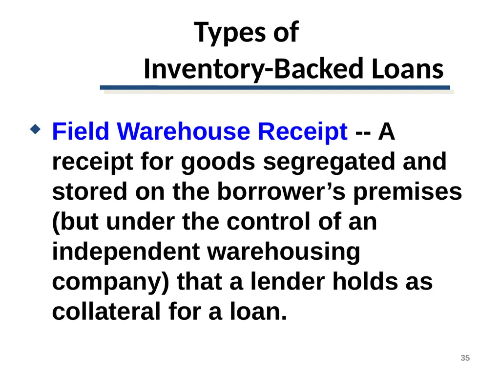Short-Term Financing Spontaneous Financing - slide 35 of 38
