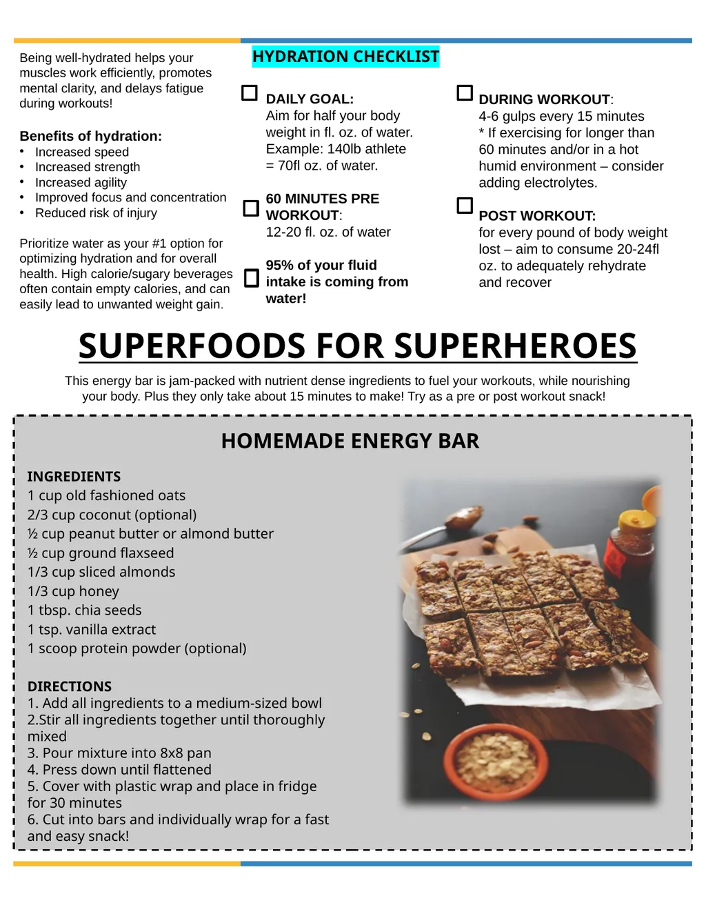 NUTRITION NEWSLETTER IN THIS NEWSLETTER: Maximize - slide 2 of 2