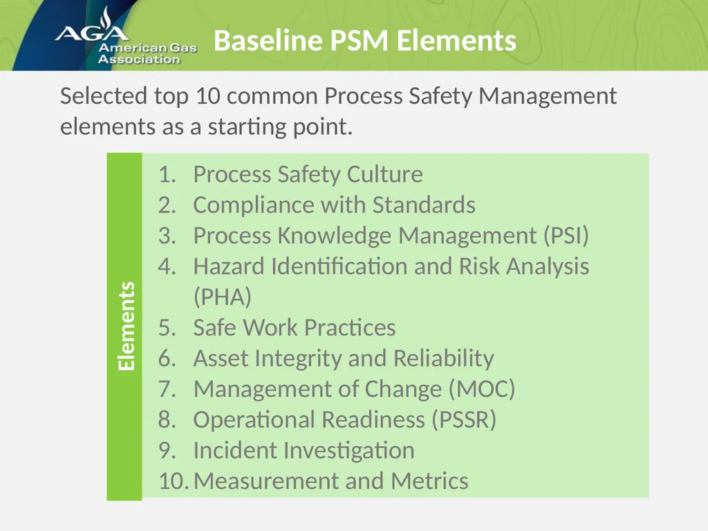 Implementation of a Risk-Based Process Safety - slide 22 of 22