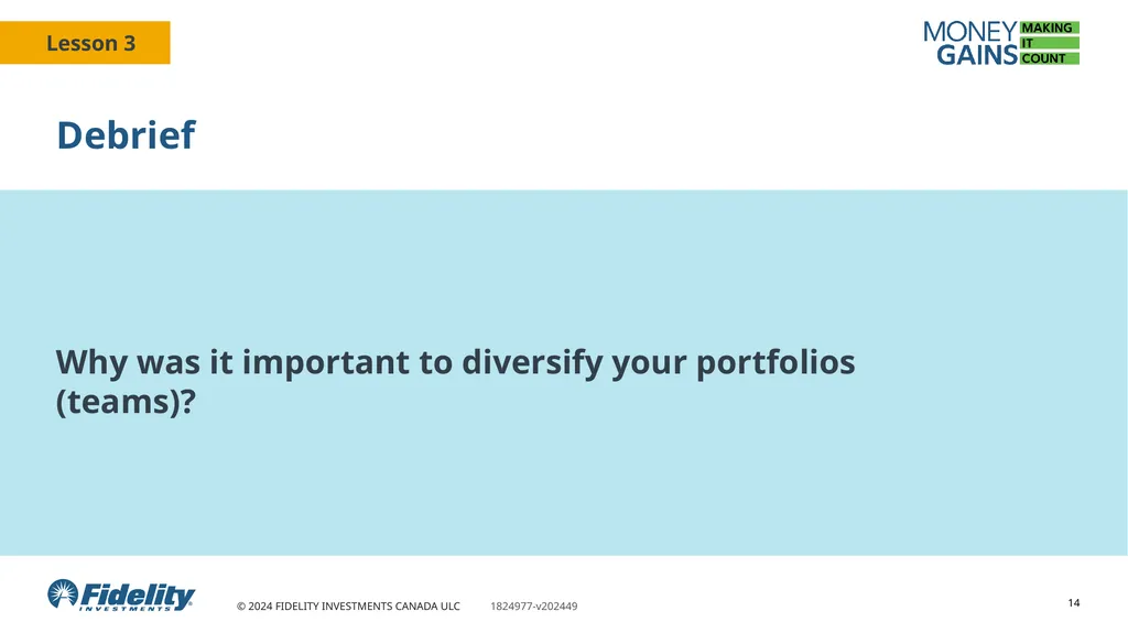 Asset classes 1 You will Learn about and identify - slide 14 of 14
