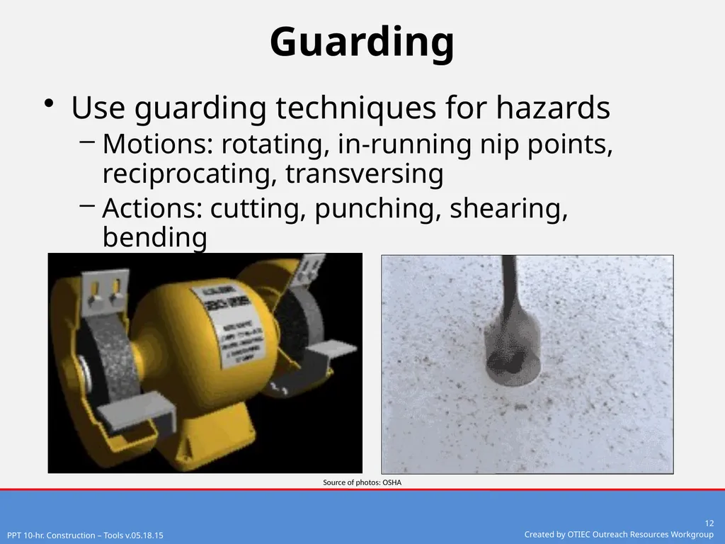 Tools – Hand and Power 10-Hour Construction - slide 12 of 38