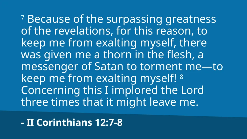 Why Does God Allow Evil and Suffering? For the - slide 7 of 16