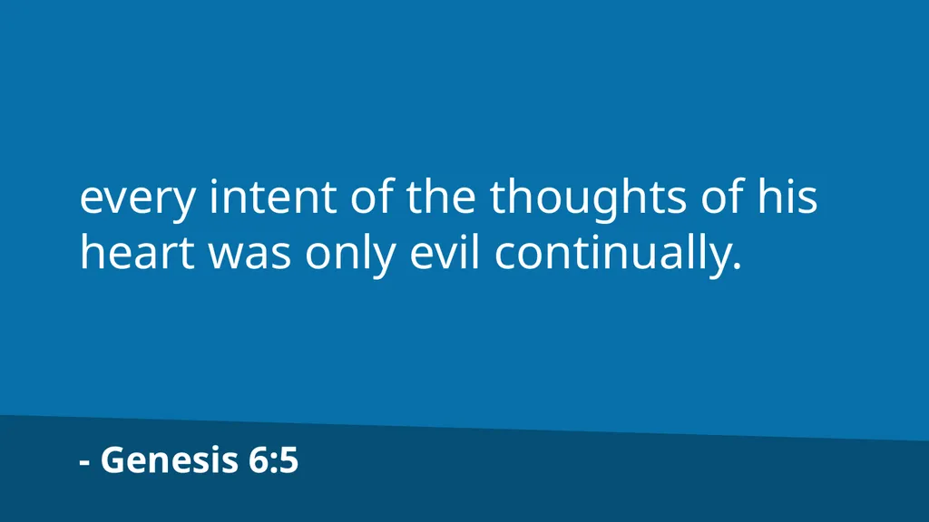 Why Does God Allow Evil and Suffering? For the - slide 3 of 16
