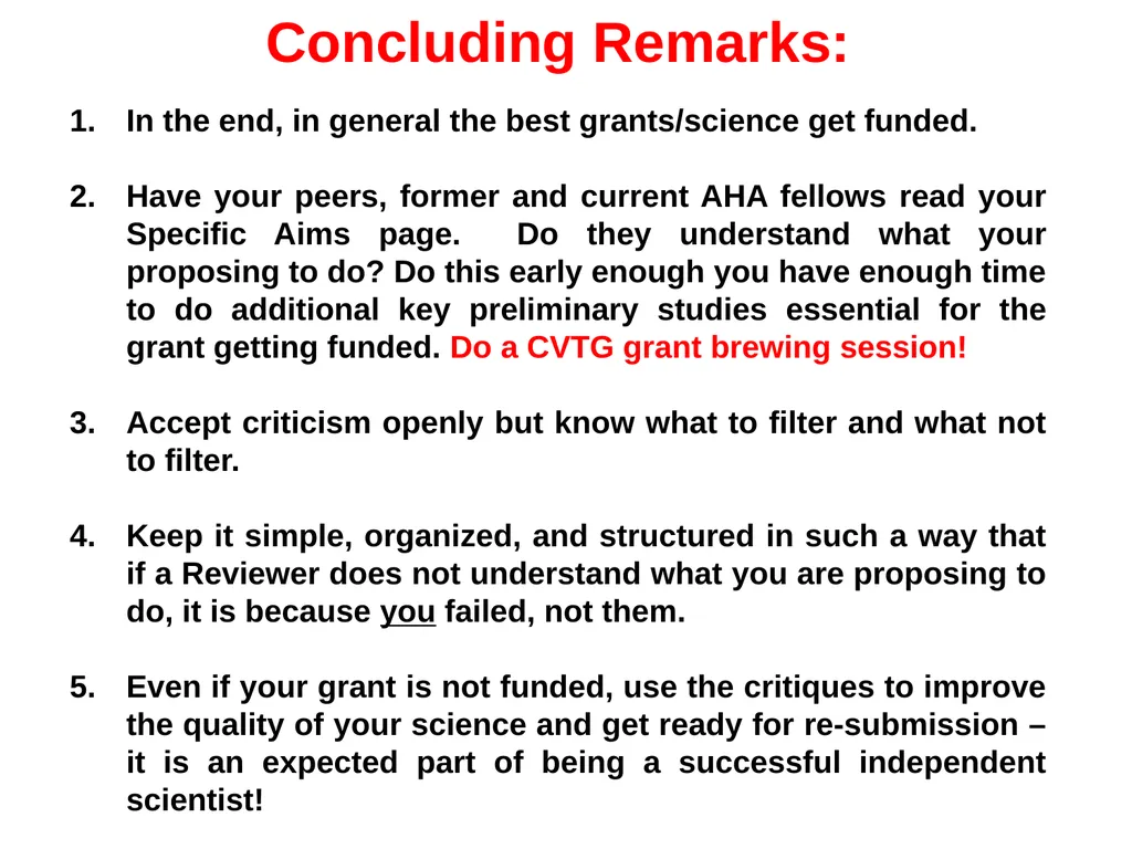 2020 AHA Fellowship Grant Writing Workshop Dr. - slide 34 of 35