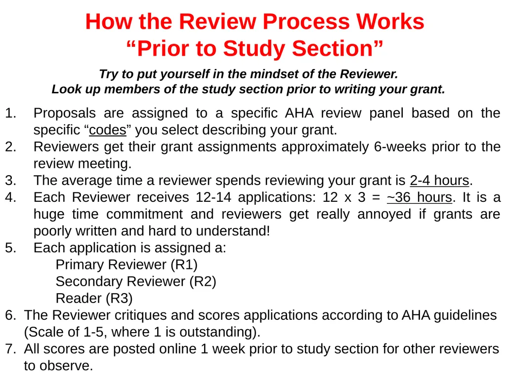 2020 AHA Fellowship Grant Writing Workshop Dr. - slide 10 of 35