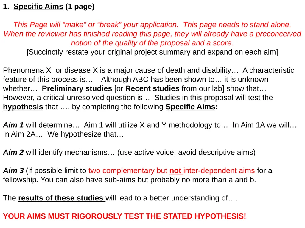 2020 AHA Fellowship Grant Writing Workshop Dr. - slide 18 of 35