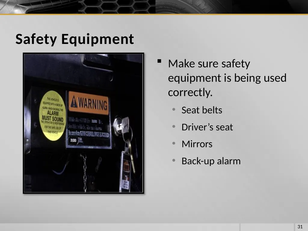 FIRE VEHICLE DRIVER ORIENTATION (BL-300) - slide 31 of 85