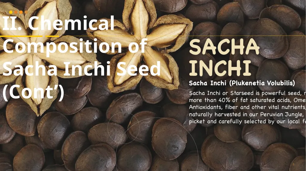 Scientific Papers Review Sacha Inchi Seed Oil - slide 5 of 12