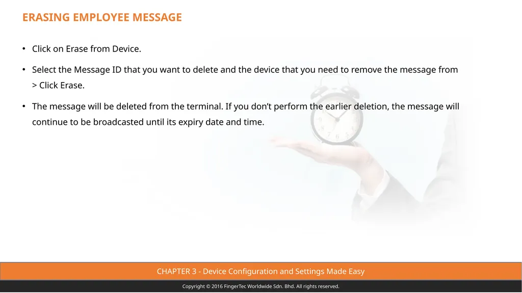 Copyright © 2016 FingerTec Worldwide Sdn. Bhd. All - slide 42 of 99