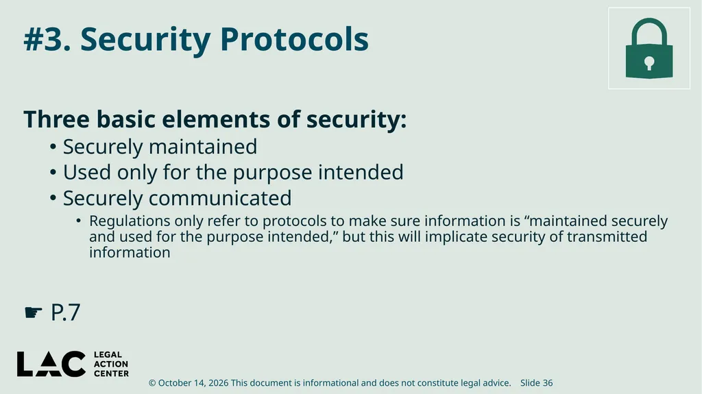 HIV Privacy in Practice How to Create and Update - slide 36 of 88