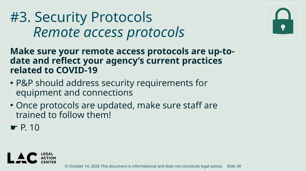 HIV Privacy in Practice How to Create and Update - slide 38 of 88