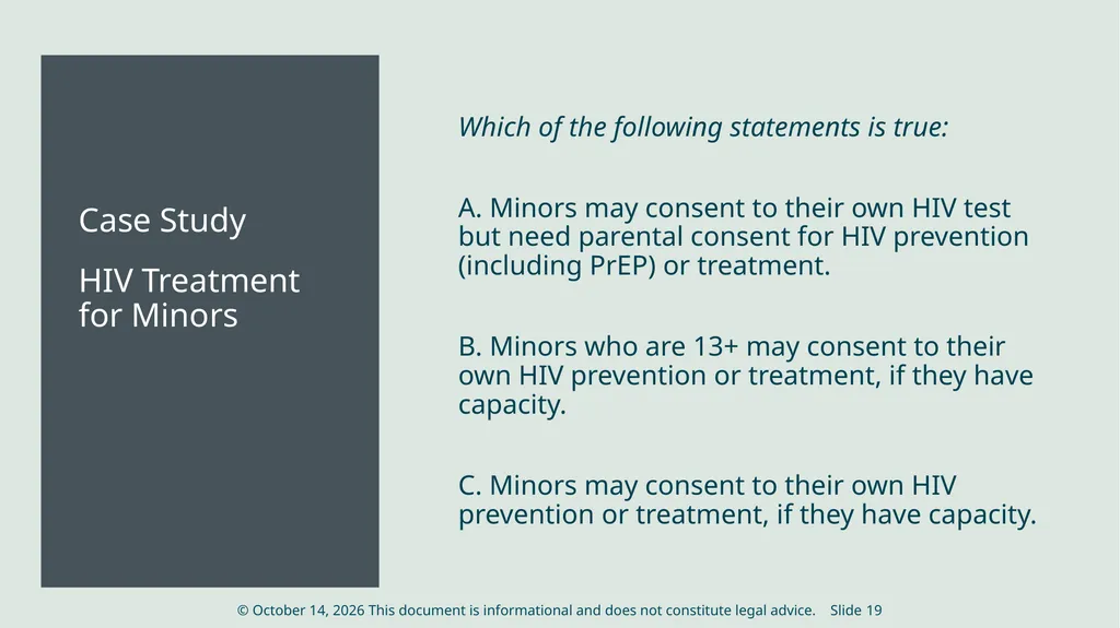 HIV Privacy in Practice How to Create and Update - slide 19 of 88