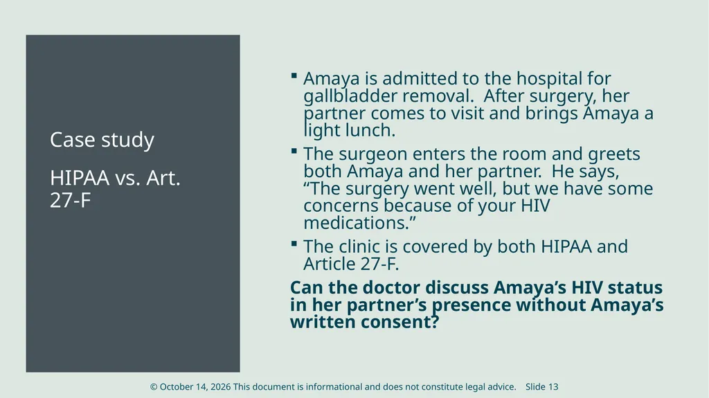 HIV Privacy in Practice How to Create and Update - slide 13 of 88