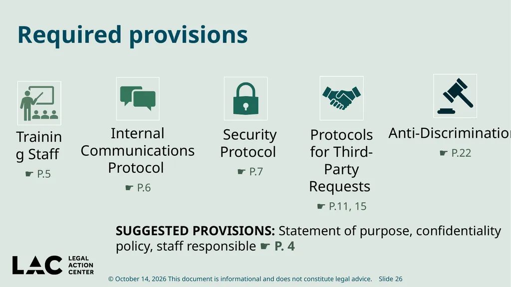 HIV Privacy in Practice How to Create and Update - slide 26 of 88