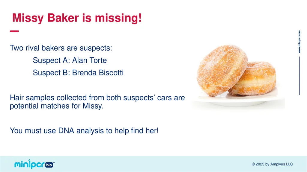 Cystic Fibrosis Lab Missy Baker Missing!™ Two - slide 2 of 38
