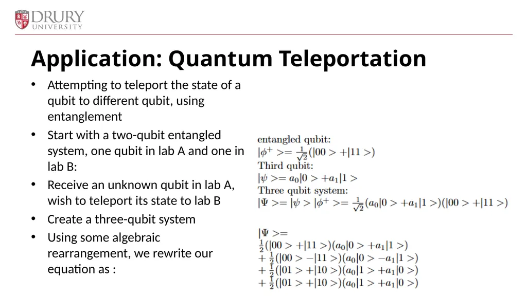 Using the Schmidt Decomposition Method to - slide 20 of 24