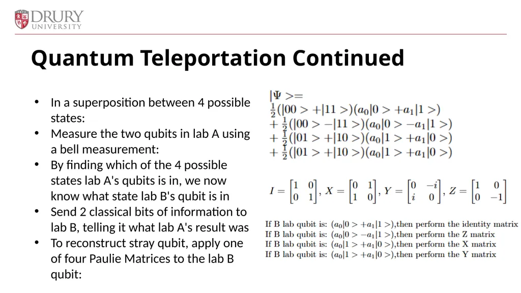 Using the Schmidt Decomposition Method to - slide 21 of 24