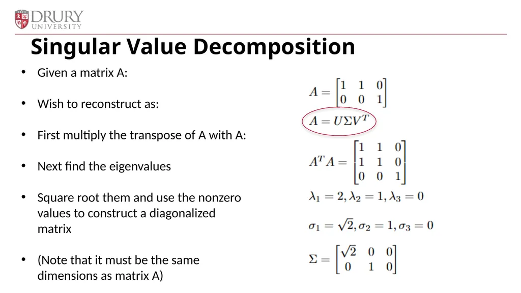 Using the Schmidt Decomposition Method to - slide 12 of 24