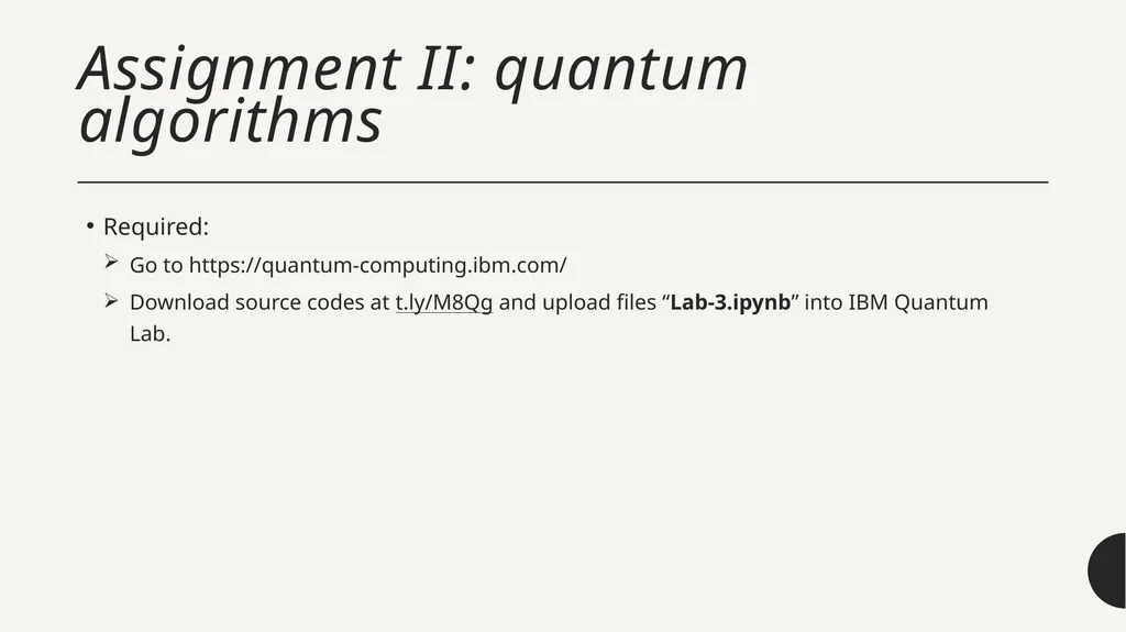 Introduction to Quantum Computing by Kamonluk - slide 31 of 46