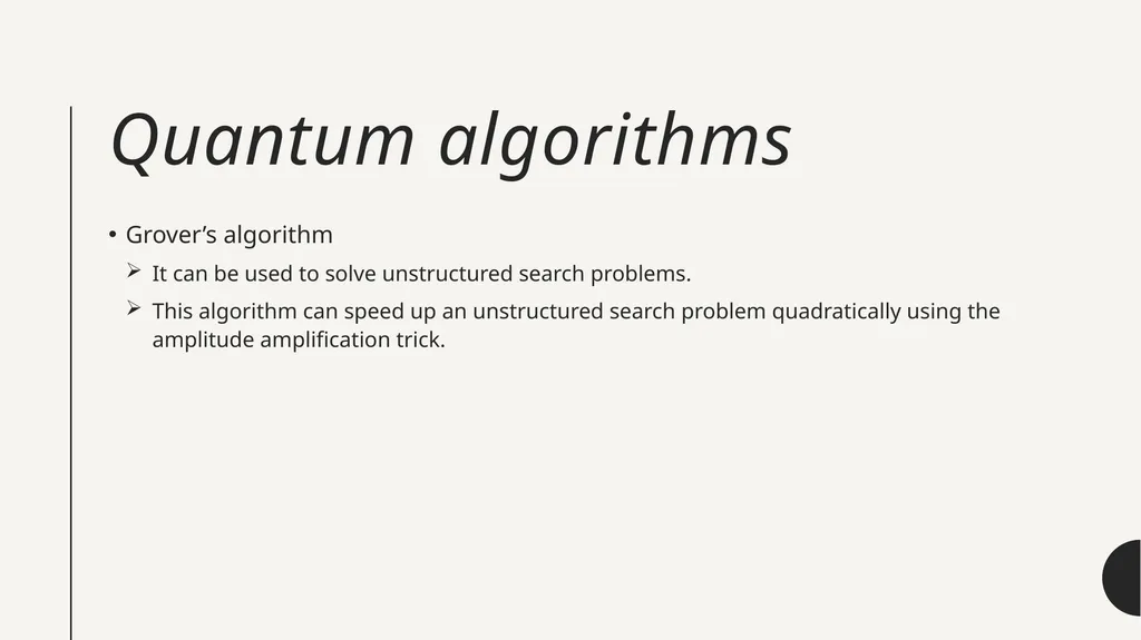 Introduction to Quantum Computing by Kamonluk - slide 32 of 46