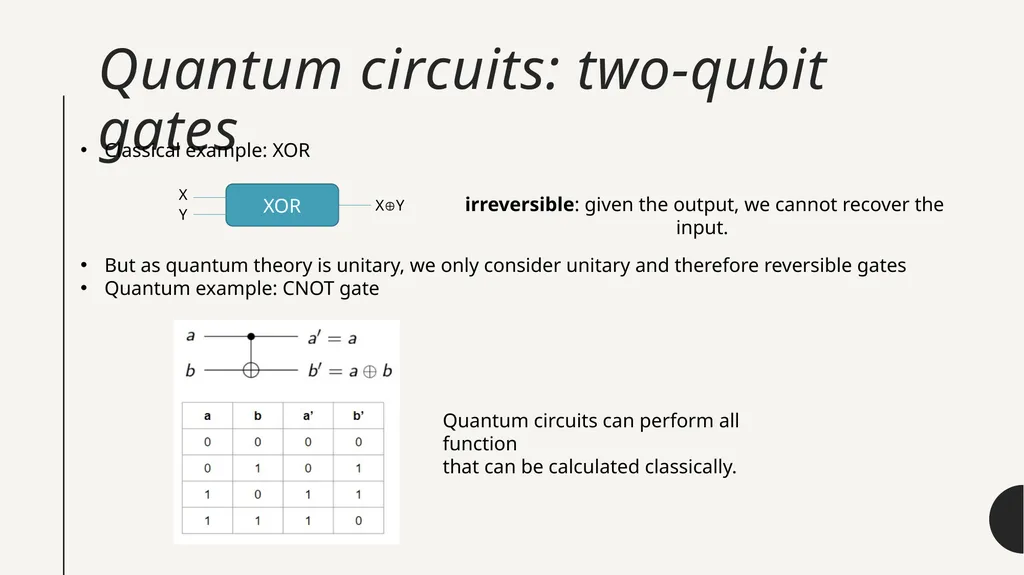 Introduction to Quantum Computing by Kamonluk - slide 14 of 46