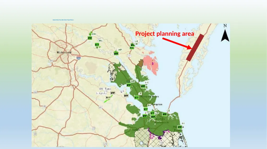 Eastern Shore Sanitary Sewer Transmission Force - slide 3 of 19