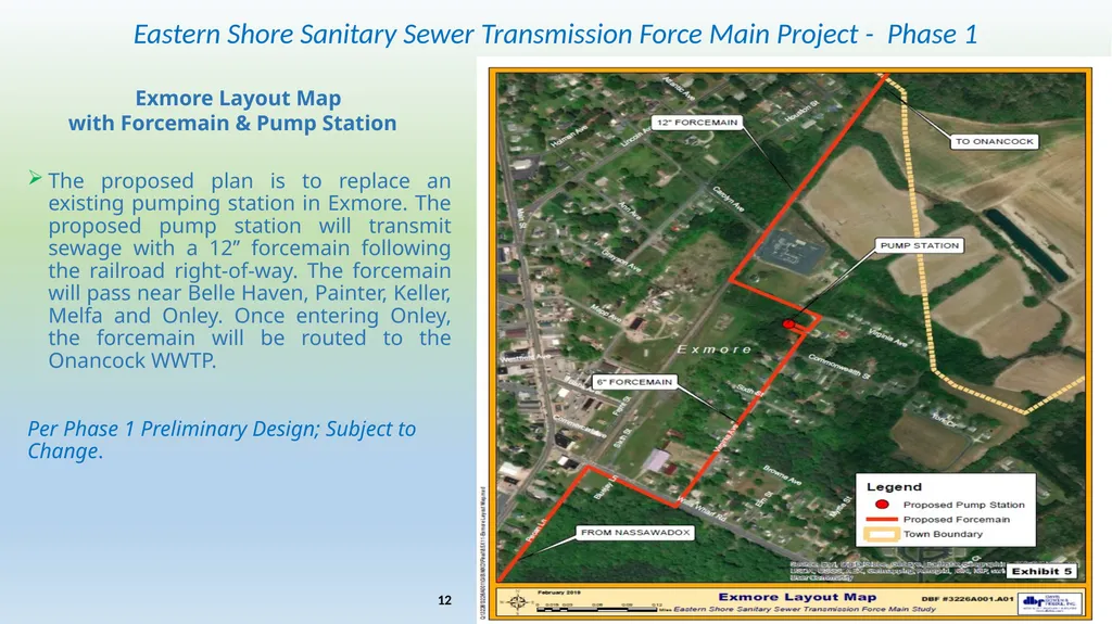 Eastern Shore Sanitary Sewer Transmission Force - slide 12 of 19