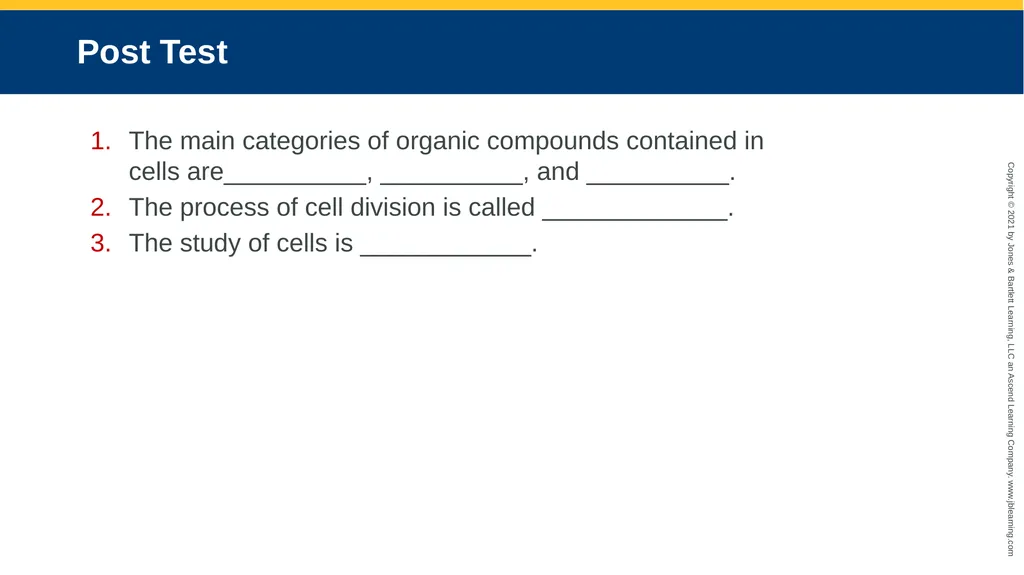 Body Structure CHAPTER 2 Learning Objectives List - slide 59 of 64